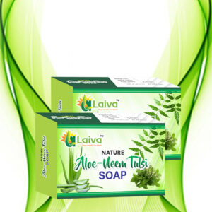 Laiva Nature Neem Aloevera Tulsi soap